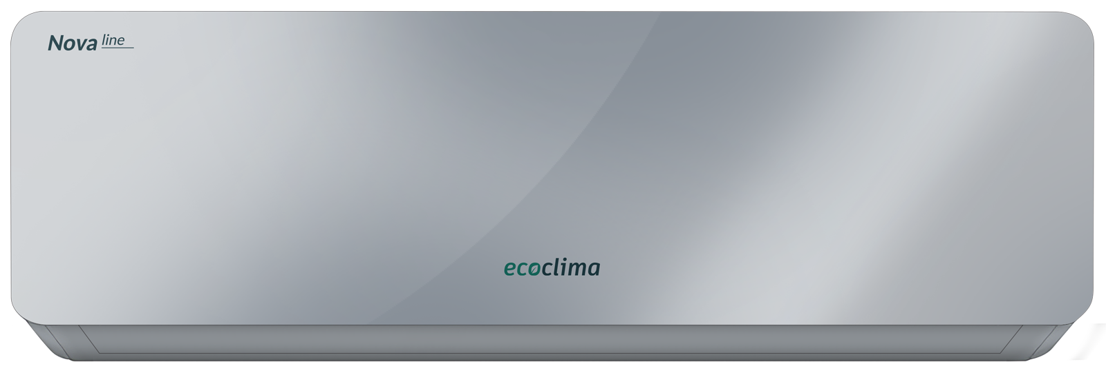 Настенная сплит-система Ecoclima ECW/I-CH09/AAS-4R1 (Silver) + EC/I-CH09/A-4R1 (White), белый